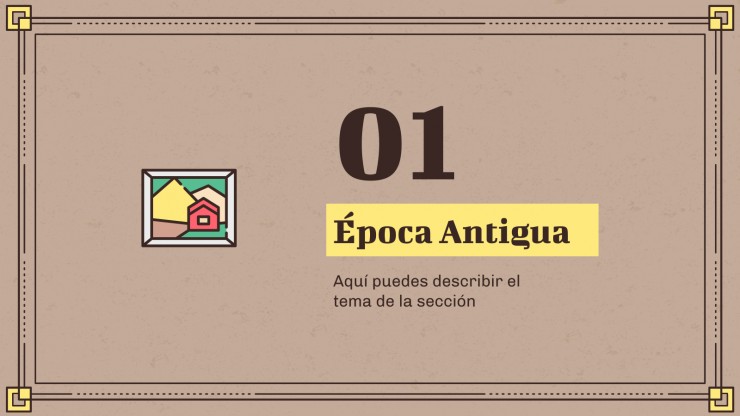 Lección de Historia del Arte del Profesor Robles presentation template
