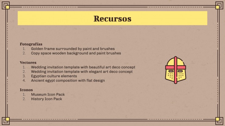 Lección de Historia del Arte del Profesor Robles presentation template