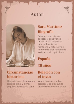 Analysis of Spanish Historical Texts presentation template 