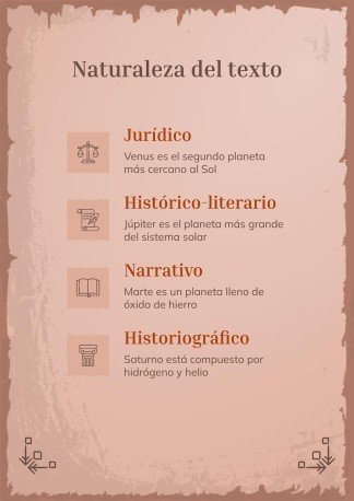Analysis of Spanish Historical Texts presentation template 