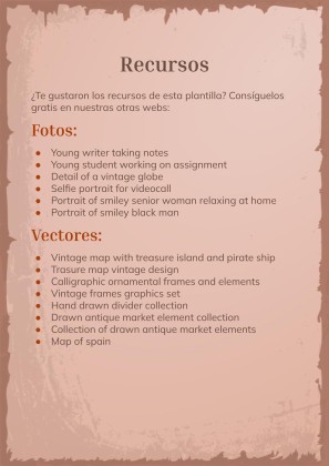 Analysis of Spanish Historical Texts presentation template 