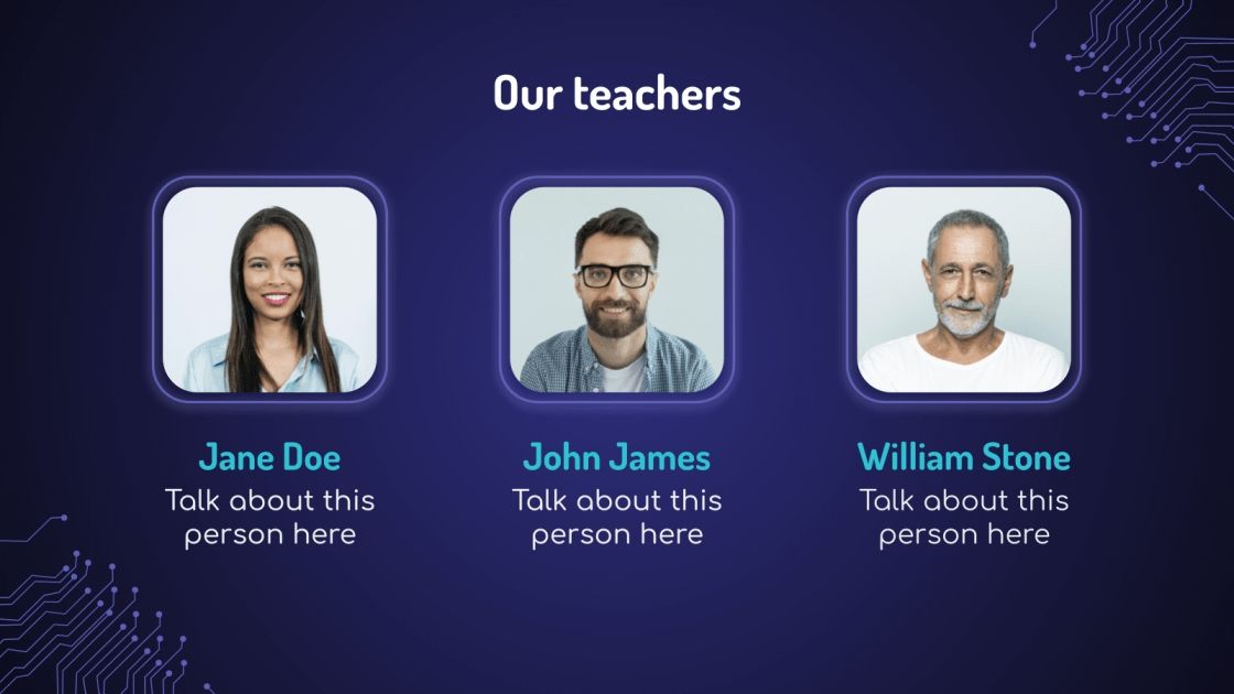 Computer Science College Major Google Slides & PPT template