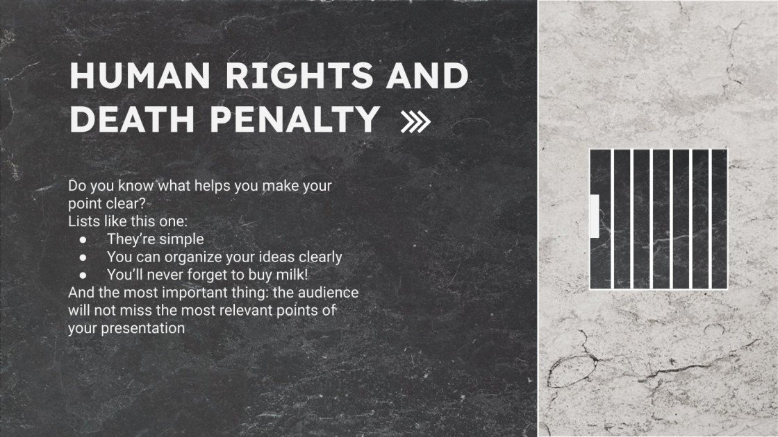 Debate on the Death Penalty for Law Students Google Slides