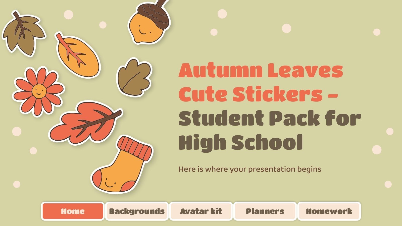 Free Sticker Pack Google Slides and Powerpoint templates