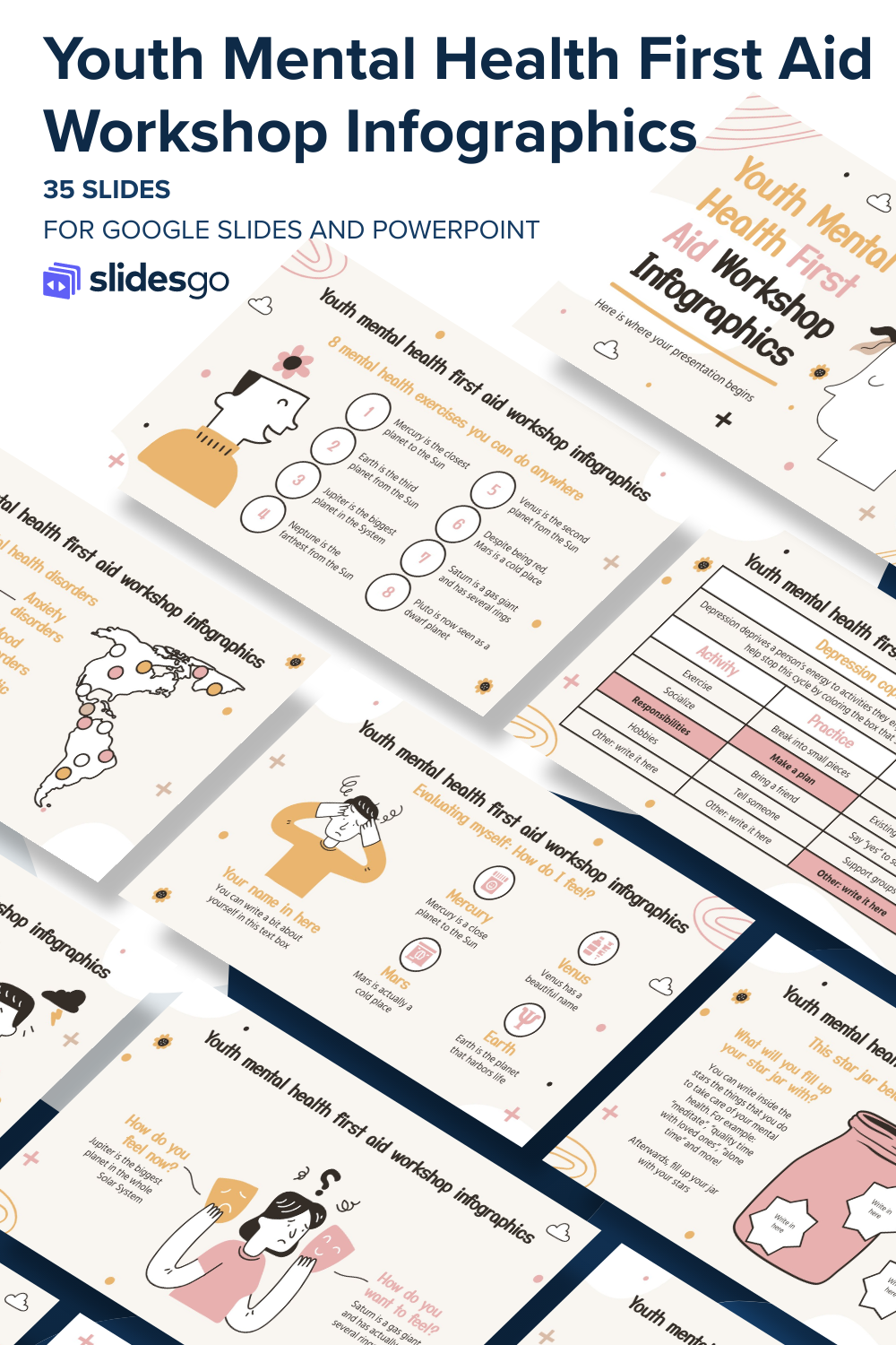 Youth Mental Health First Aid Workshop Infographics