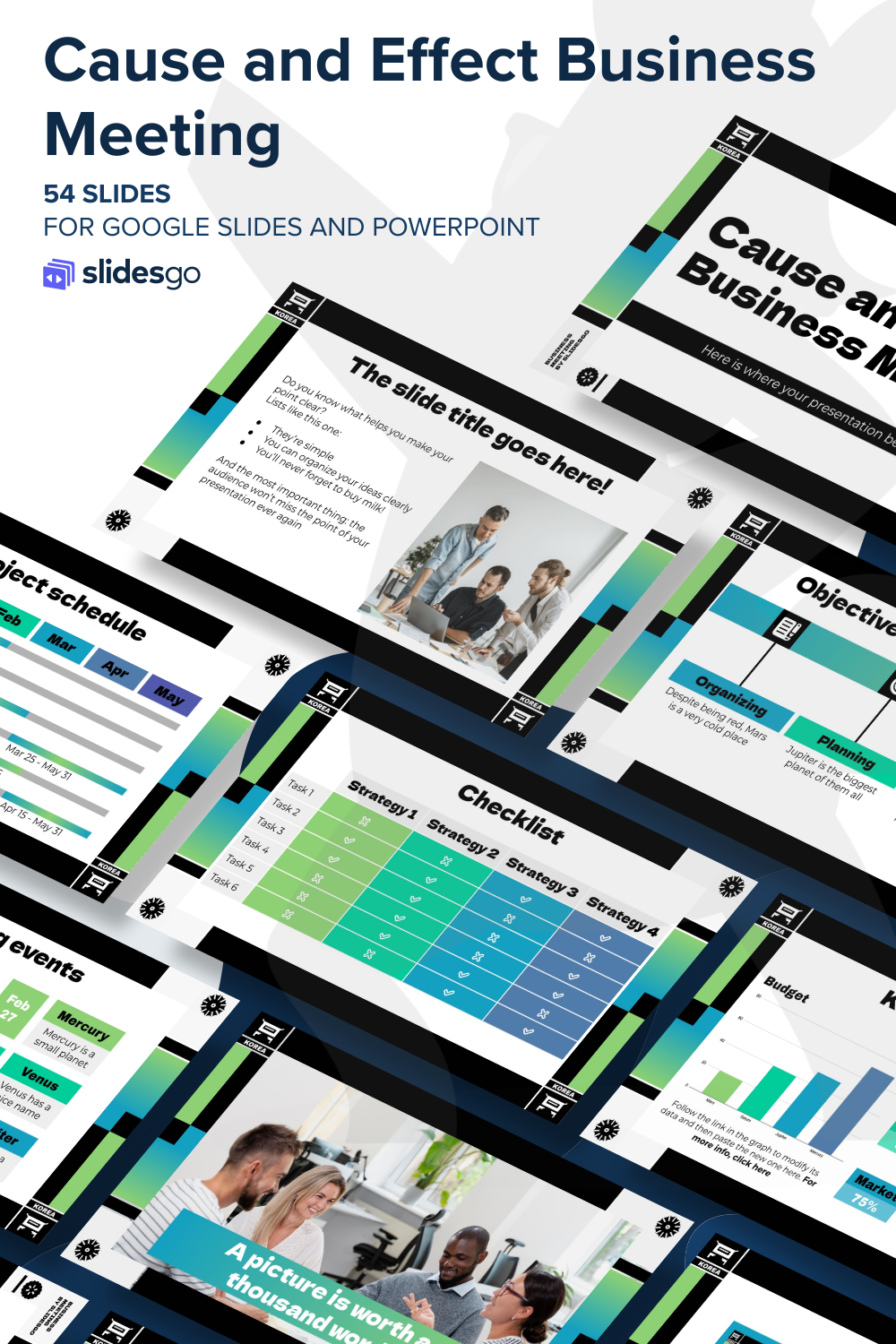 Cause and Effect Business Meeting | Google Slides & PowerPoint