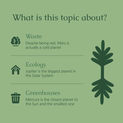 Using Your Waste for Your Ecological Greenhouse Workshop presentation template 