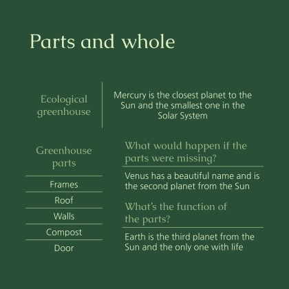 Using Your Waste for Your Ecological Greenhouse Workshop presentation template 