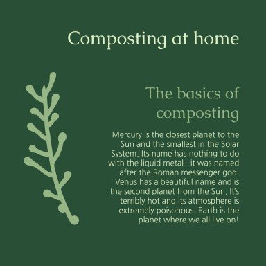 Using Your Waste for Your Ecological Greenhouse Workshop presentation template 