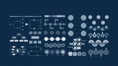 Center's Management System presentation template 