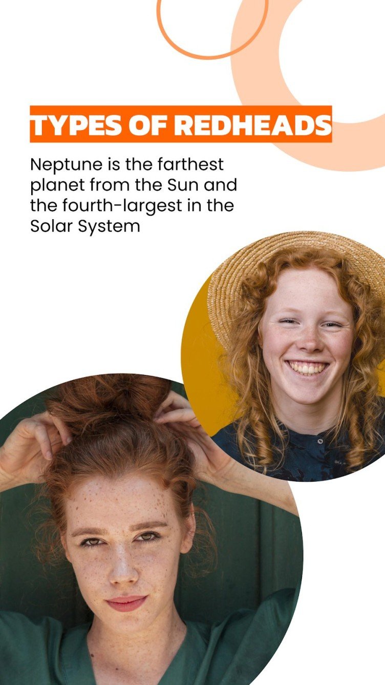 Redhead Appreciation Day IG Stories Google Slides