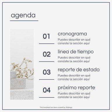 Diapositives minimalistes pour réunion Modèles de présentation