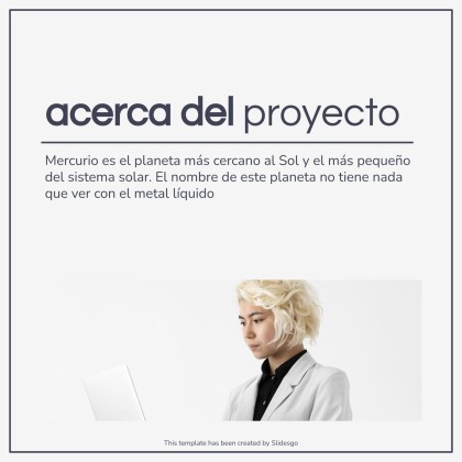 Diapositives minimalistes pour réunion Modèles de présentation