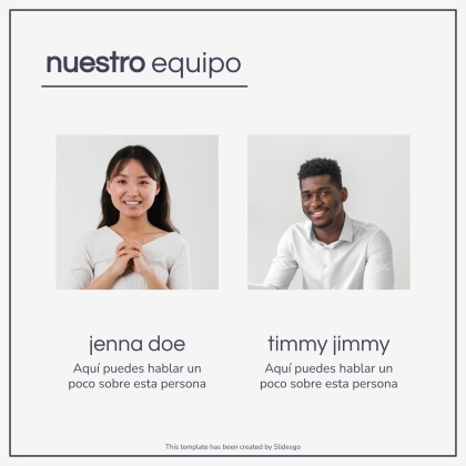 Diapositives minimalistes pour réunion Modèles de présentation