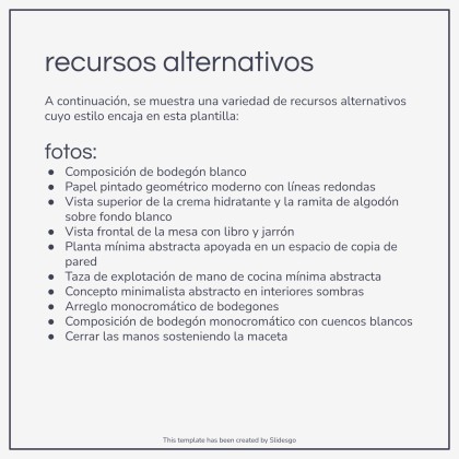 Diapositives minimalistes pour réunion Modèles de présentation