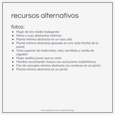 Diapositives minimalistes pour réunion Modèles de présentation