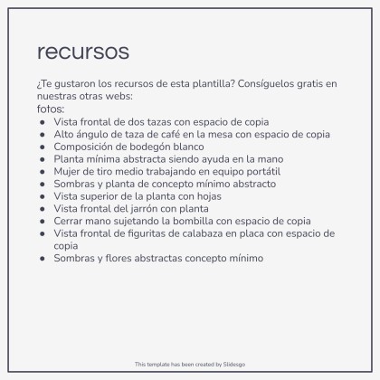 Diapositives minimalistes pour réunion Modèles de présentation