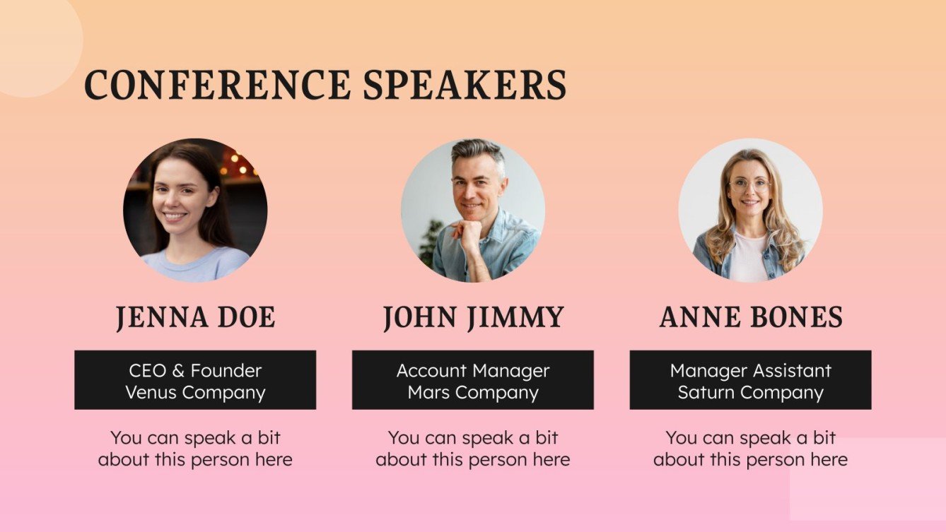 Marketing Analytics Conference Google Slides and PowerPoint