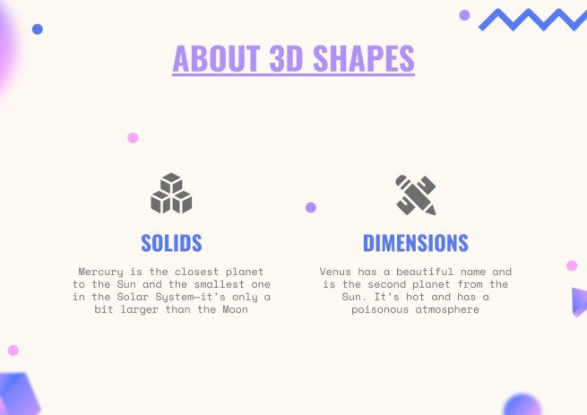 Construire des formes géométriques en 3D au collège