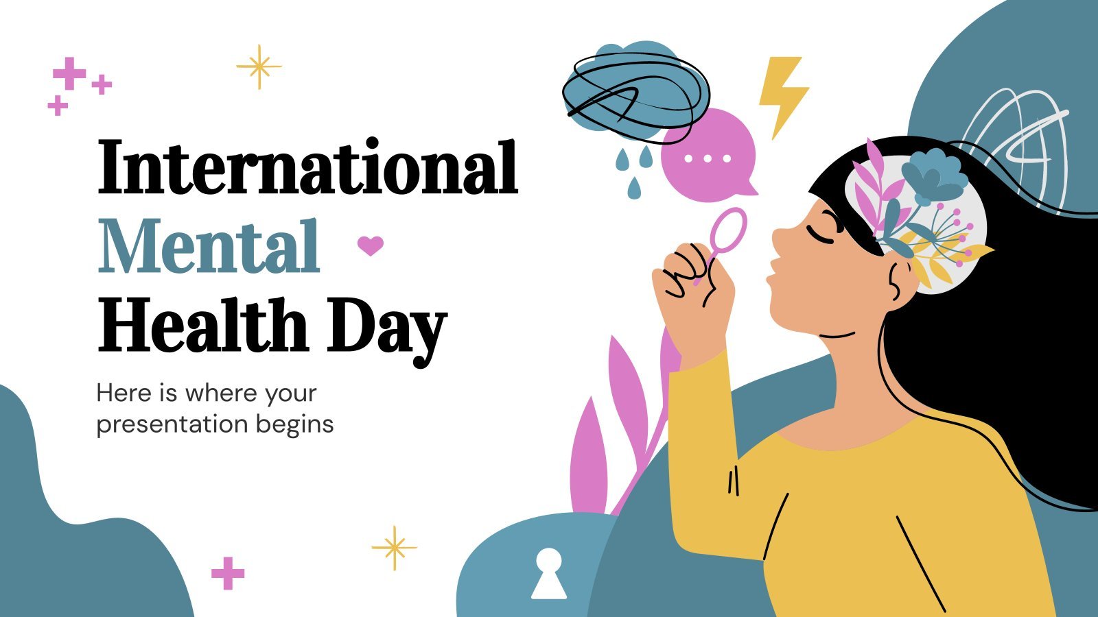 International Mental Health Day presentation template 