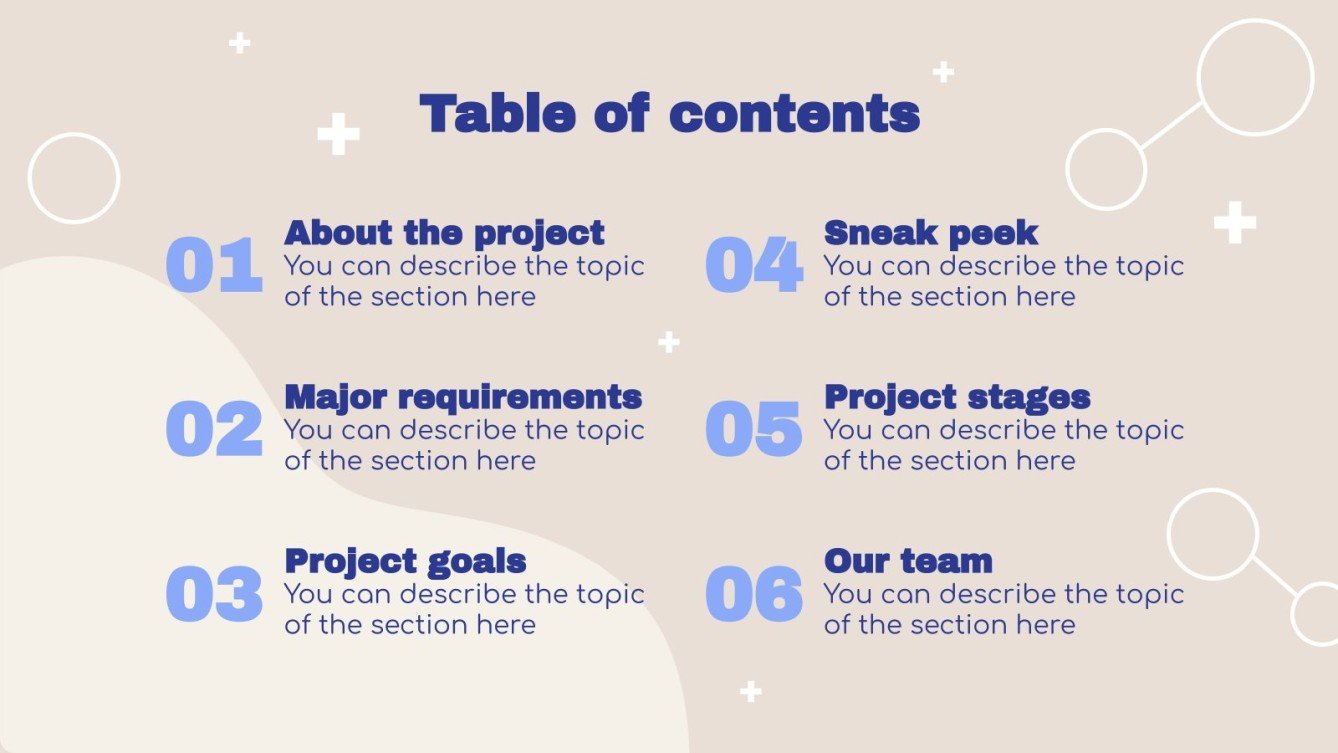 Healthy Capstone Proposal Google Slides theme & PPT template