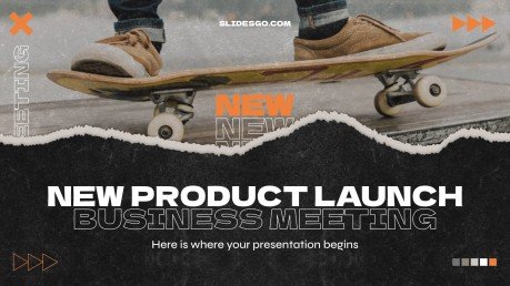 New Product Launch Business Meeting | Google Slides & PPT