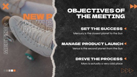 New Product Launch Business Meeting | Google Slides & PPT
