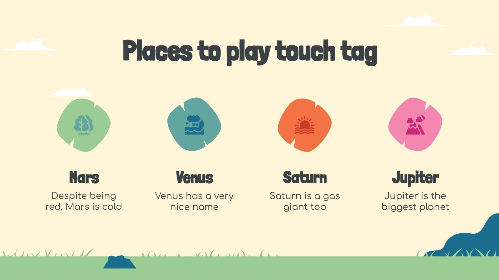 Let's Celebrate American Touch Tag Day Google Slides & PPT