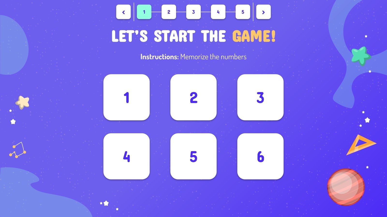 Visual Memory Test For Elementary Google Slides Powerpoint Visual Memory Test For Elementary Google Slides Powerpoint