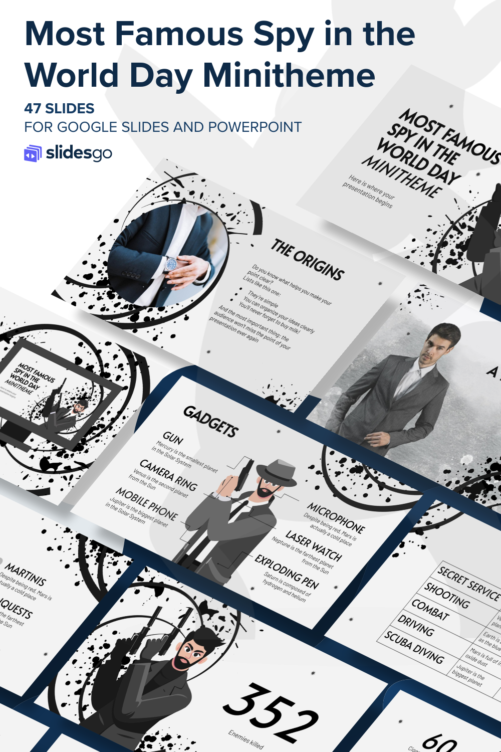 Most Famous Spy In The World Day Minitheme Google Slides Most Famous Spy In The World Day Minitheme Google Slides