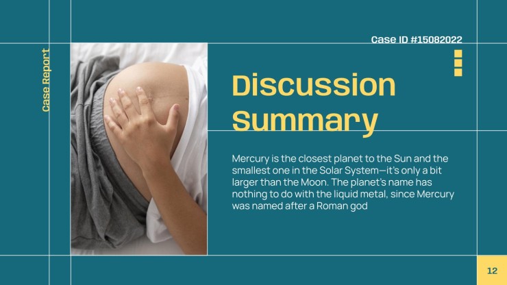 Perinatal Death Caused COVID-19 Case Report presentation template 