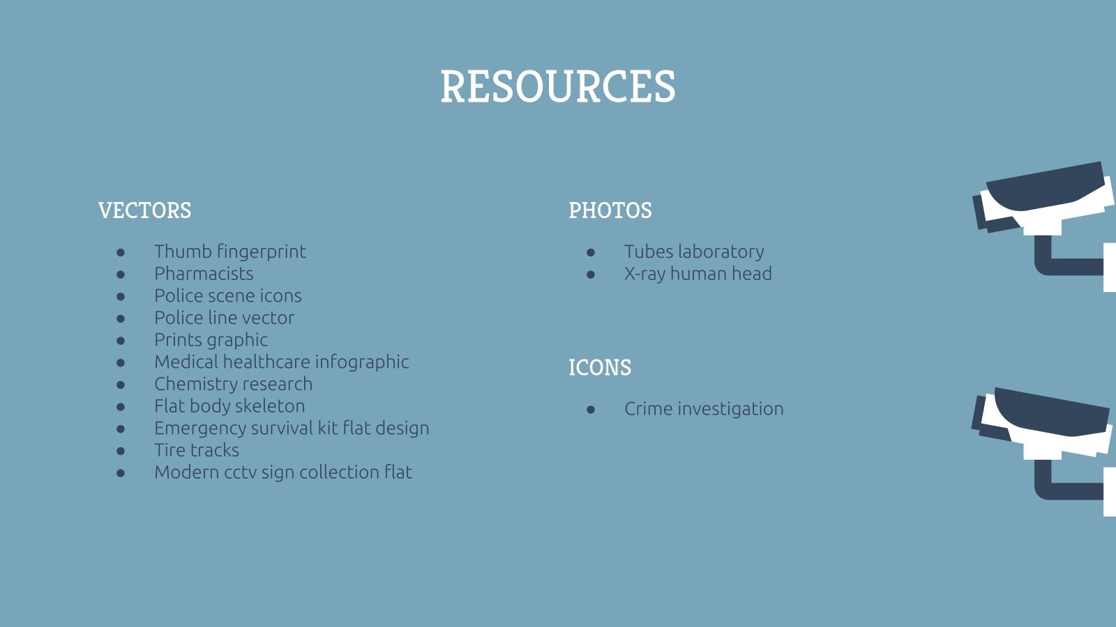 Forensic science thesis image