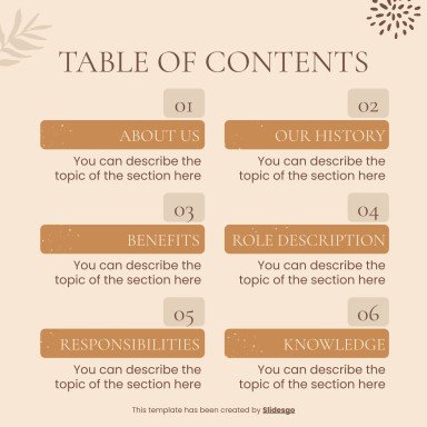 소셜 미디어 관리자 작업 설명 프레젠테이션 템플릿