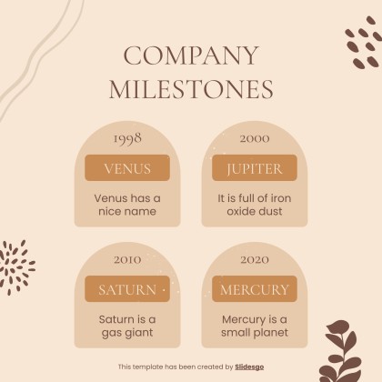 소셜 미디어 관리자 작업 설명 프레젠테이션 템플릿