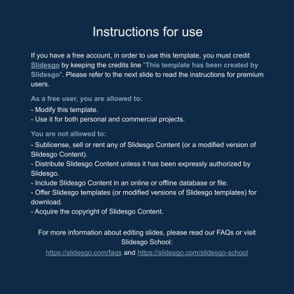 소셜 미디어 관리자 작업 설명 프레젠테이션 템플릿