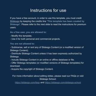 소셜 미디어 관리자 작업 설명 프레젠테이션 템플릿