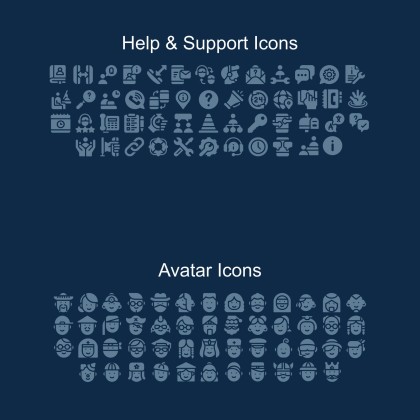 소셜 미디어 관리자 작업 설명 프레젠테이션 템플릿