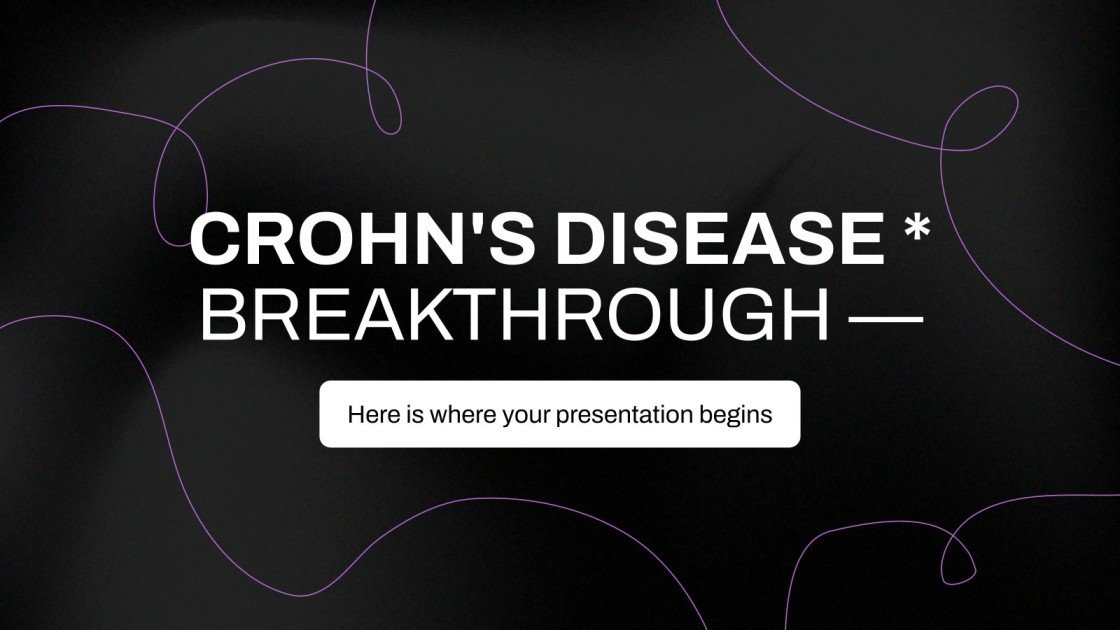 Crohn's Disease Breakthrough Google Slides & PowerPoint