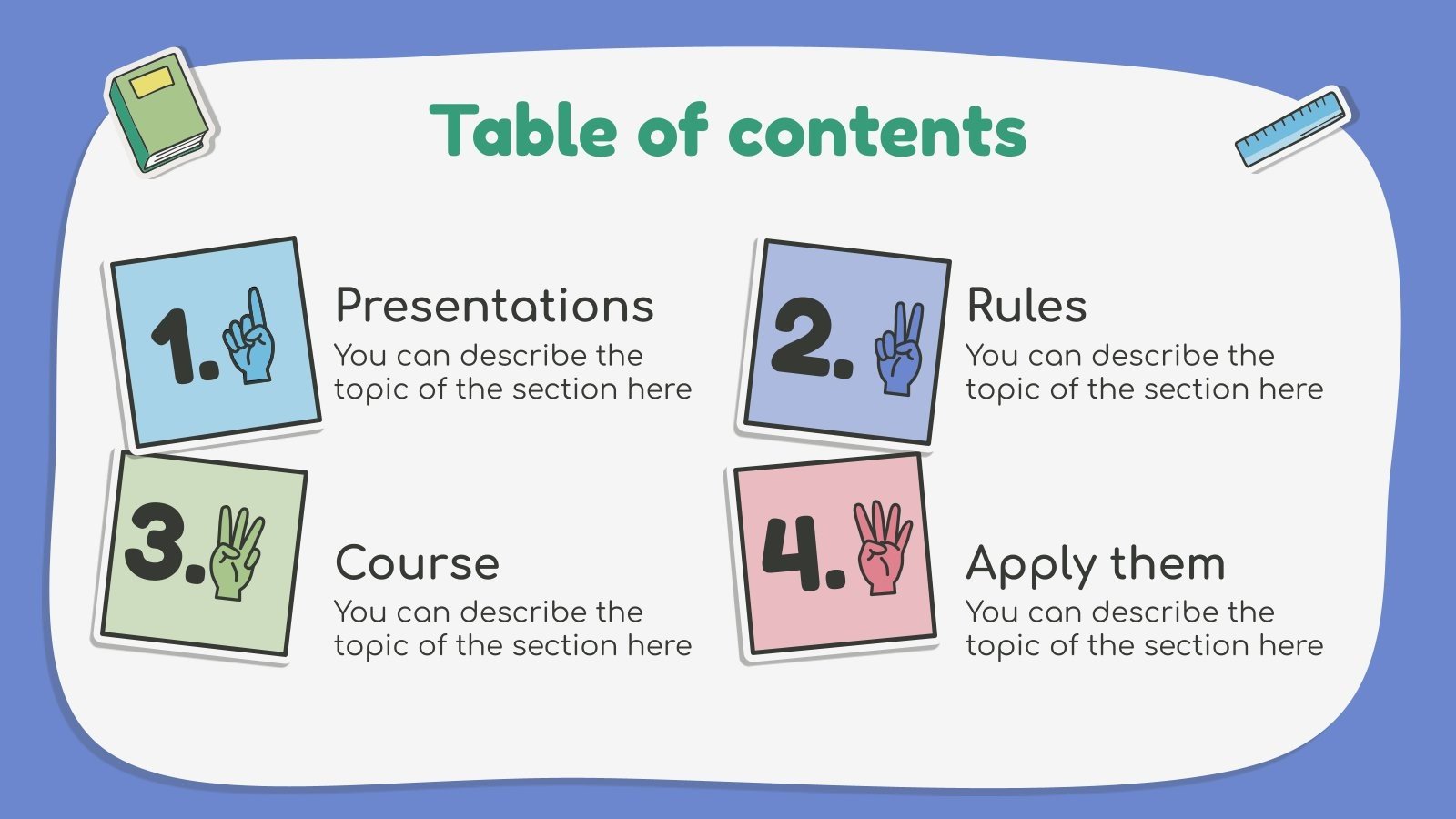 PreK Classroom Rules Google Slides and PowerPoint