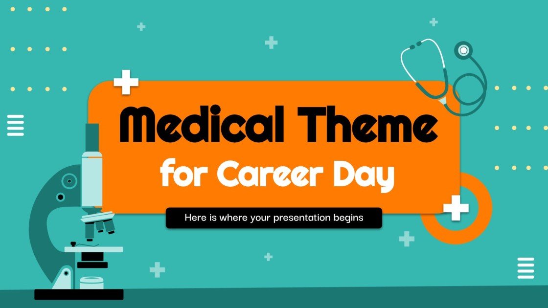 Medical Theme for Career Day Google Slides and PowerPoint