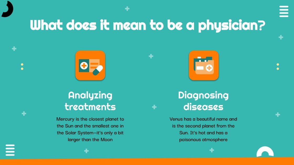 Medical Theme for Career Day Google Slides and PowerPoint