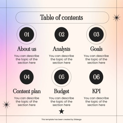 Online Beauty Shop MK Plan presentation template 