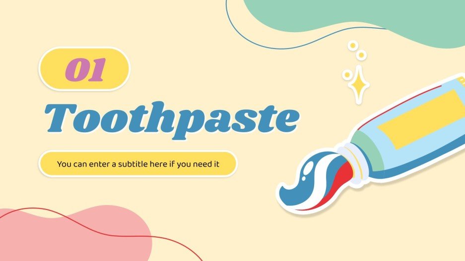 Toothpaste Activities for PreK Google Slides & PowerPoint
