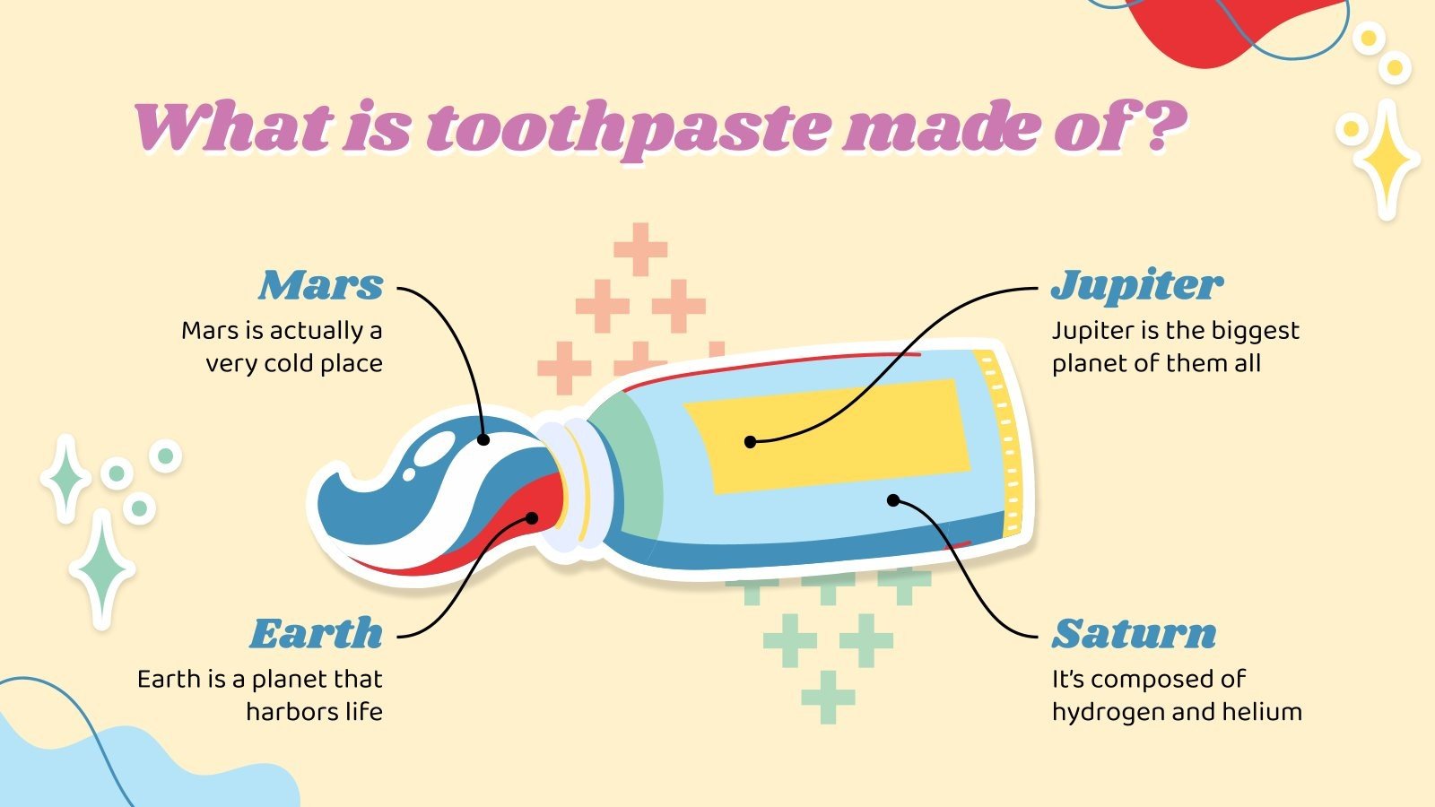 Toothpaste Activities for PreK Google Slides & PowerPoint