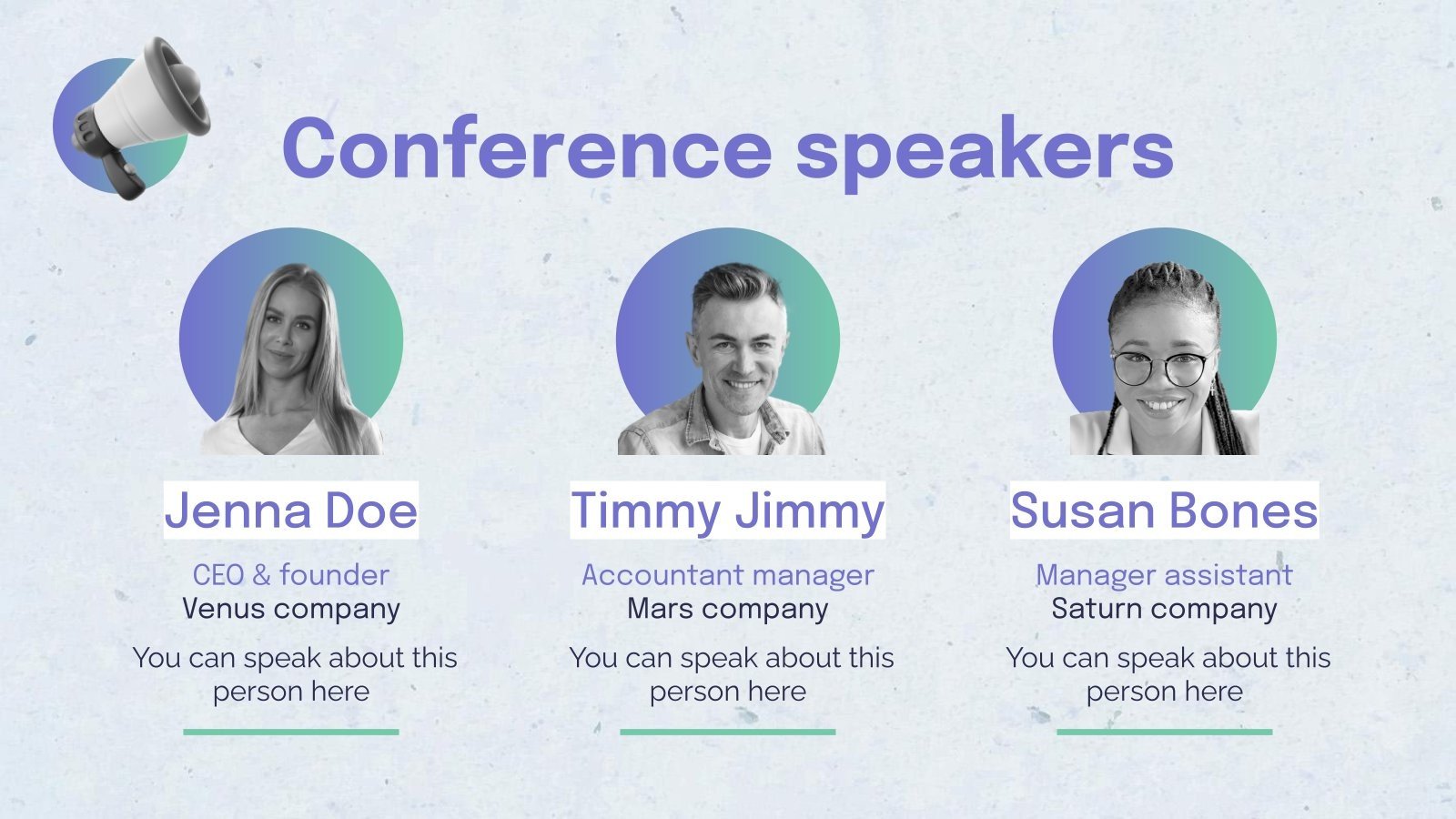 Marketing Management Conference | Google Slides and PPT