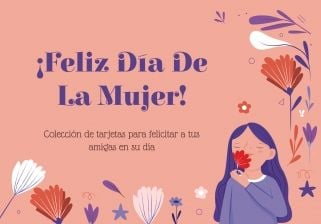 Plantilla de presentación ¡Feliz Día de la Mujer!