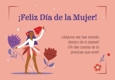 Modelo de apresentação Feliz Dia da Mulher!