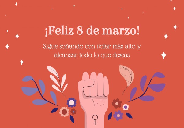 Plantilla de presentación ¡Feliz Día de la Mujer!