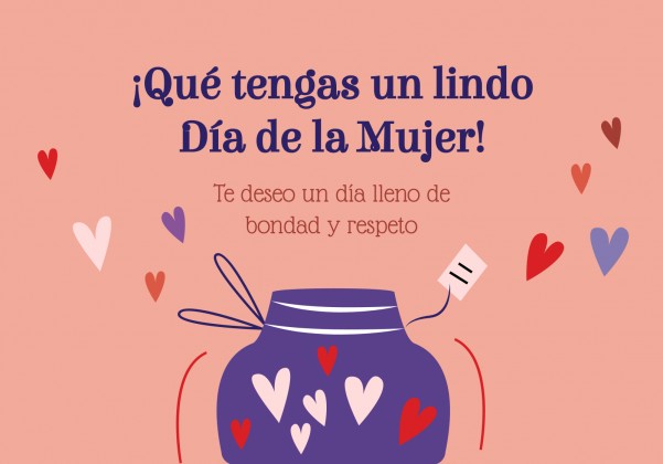 Plantilla de presentación ¡Feliz Día de la Mujer!