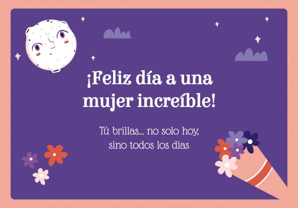 Plantilla de presentación ¡Feliz Día de la Mujer!